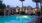 a swimming pool in a backyard